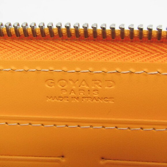 GOYARD Yellow Leather Wallet - Picture 15 of 16